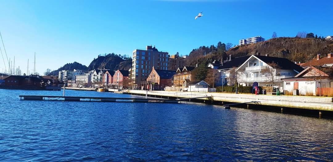 Studio W Centrum Miasta Holmestrand, Norwegia Bagian luar foto