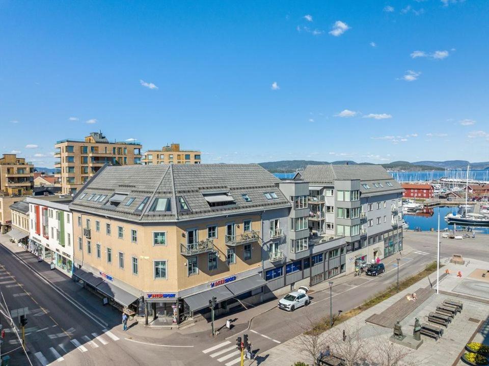 Studio W Centrum Miasta Holmestrand, Norwegia Bagian luar foto