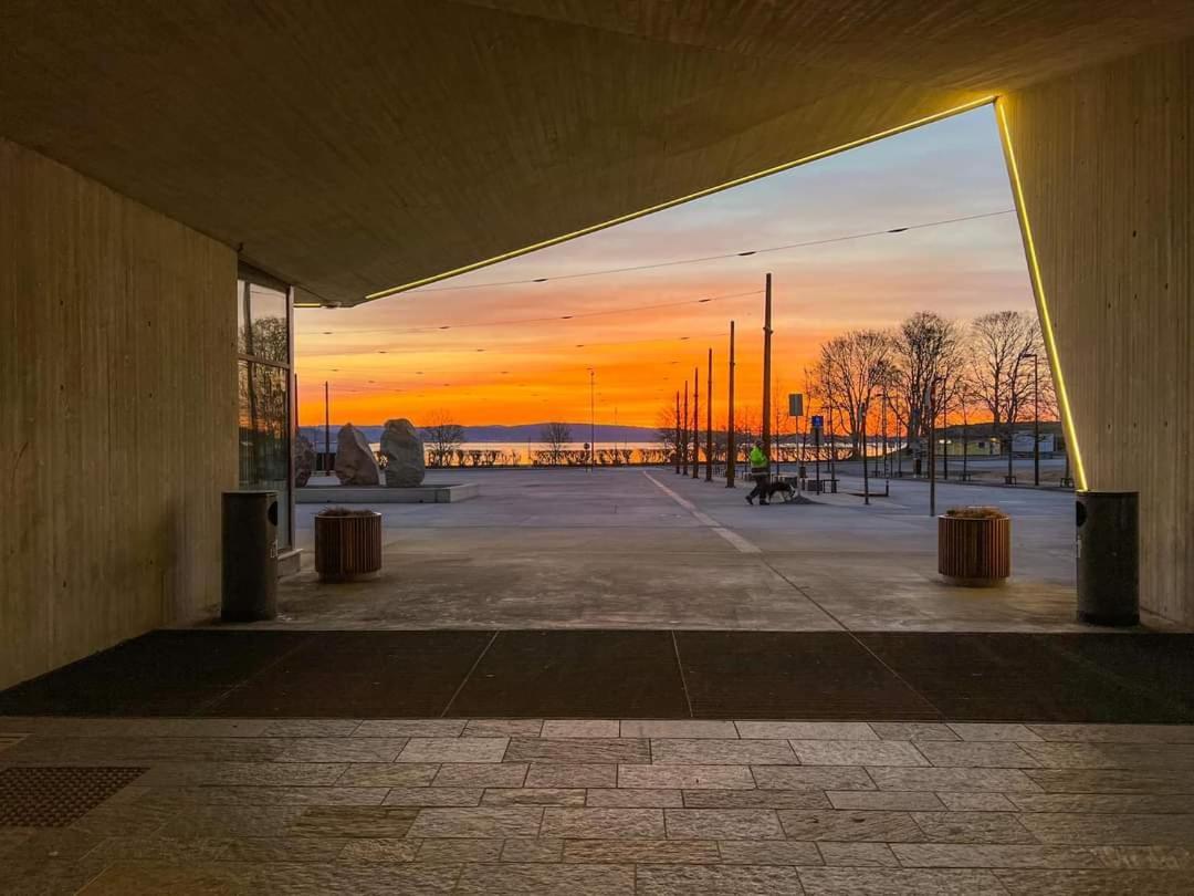 Studio W Centrum Miasta Holmestrand, Norwegia Bagian luar foto